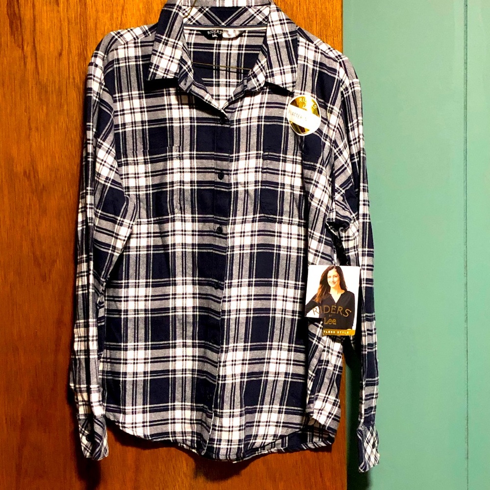 Long sleeve plaid shirt